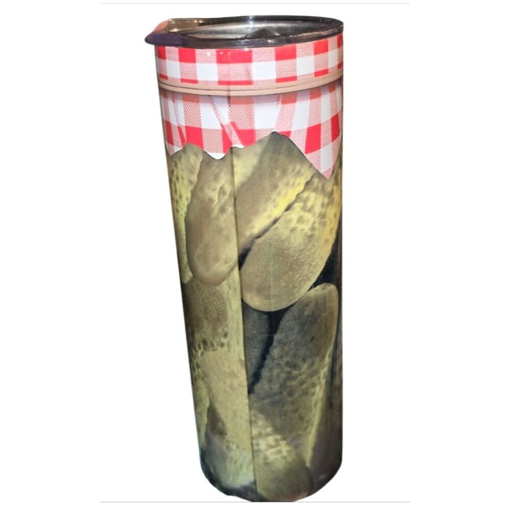 Pickle Tumbler You're Not a Dill Pickle - Picture 2 of 5